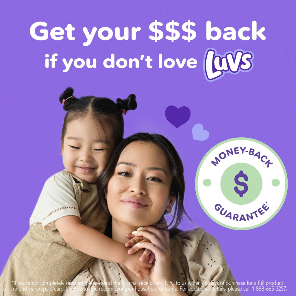 Luvs Platinum Protection Baby Diapers, Size 5 (27+ lbs), 72 Count