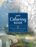 Posh Adult Coloring Book: Thomas Kinkade Designs for Inspiration & Relaxation - Paperback