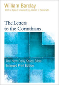 The Letters to the Corinthians (Enlarged Print) - Paperback