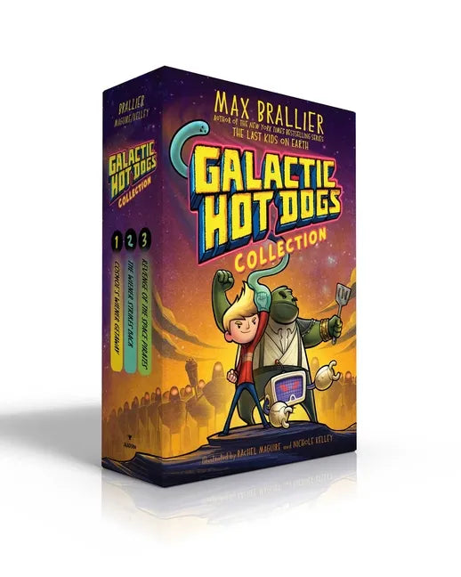 Galactic Hot Dogs Collection (Boxed Set): Cosmoe's Wiener Getaway; The Wiener Strikes Back; Revenge of the Space Pirates - Paperback