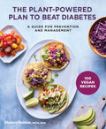The Plant-Powered Plan to Beat Diabetes: A Guide for Prevention and Management - 100 Vegan Recipes Cookbook - Paperback
