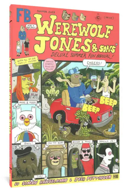 Werewolf Jones & Sons Deluxe Summer Fun Annual - Hardcover