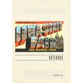 Vintage Lined Notebook Greetings from Iowa State Fair, Des Moines - Paperback