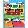 Blank Comic Book For Kids: Sketch Your Own Comics - 110 Unique Blank Comic Pages - A Large 8.5" x 11" Sketchbook For Kids To Express Creative Com - Paperback