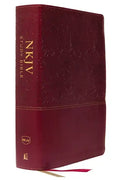 NKJV Study Bible, Imitation Leather, Red, Full-Color, Red Letter Edition, Comfort Print: The Complete Resource for Studying God's Word - Imitation Leather