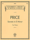 Sonata in E Minor: Schirmer Library of Classics Volume 2023 Nfmc 2024-2028 Selection Piano Solo - Paperback
