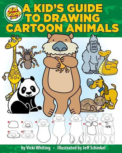 A Kid's Guide to Drawing Cartoon Animals - Paperback