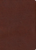 CSB Pastor's Bible, Verse-By-Verse Edition, Brown Bonded Leather - Bonded Leather