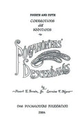 Fourth and Fifth Corrections and Additions to Pocahontas' Descendants - Paperback