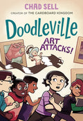 Doodleville #2: Art Attacks!: (A Graphic Novel) - Hardcover