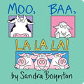 Moo, Baa, La La La!: Oversized Lap Board Book - Board Book