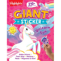 Giant Sticker Unicorn Fun - Paperback