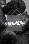 The One Year Daily Moments of Strength: Inspiration for Men - Paperback