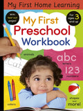 My First Preschool Workbook: Animals, Colors, Letters, Numbers, Shapes, and More! - Paperback