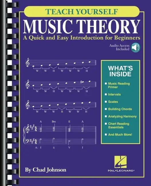 Teach Yourself Music Theory: A Quick and Easy Introduction for Beginners with Audio Access Included - Paperback