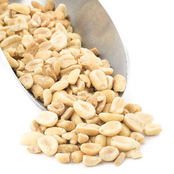 Peanuts, 1/2s Dry Roasted, No Salt
