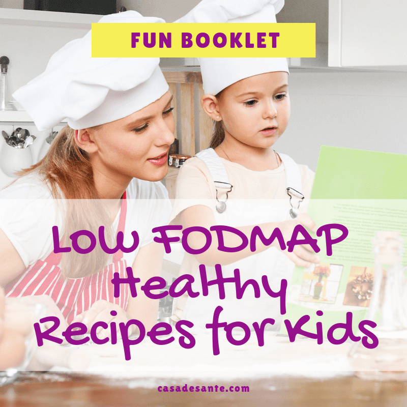 Low FODMAP Recipes for Kids Fun Booklet
