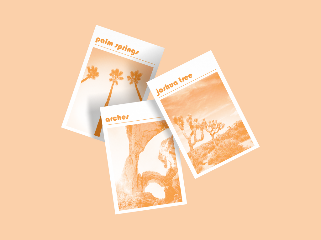 Arches National Park Print, Orange