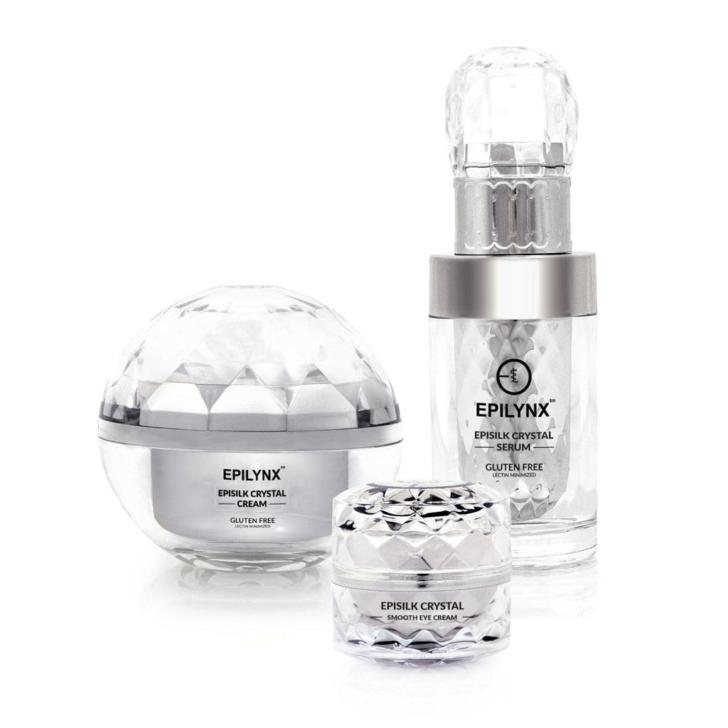 Wrinkle Smoothing Hydration Set for Sensitive Skin – Vegan, Gluten-Free 3-Piece Brightening & Firming Collection